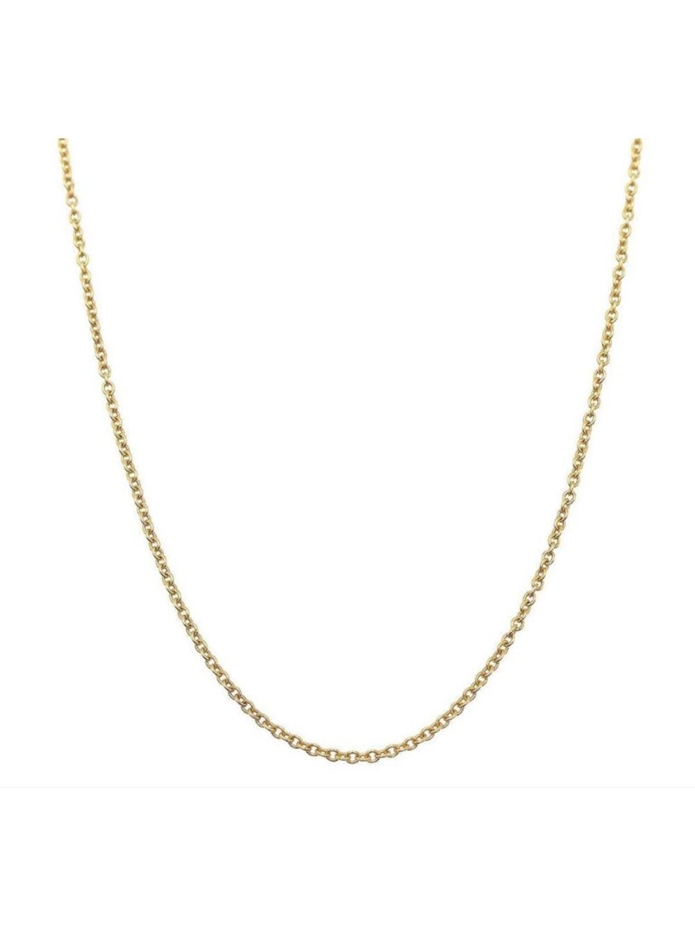 Tiffany & Co 18k Yellow Gold Chain Necklace